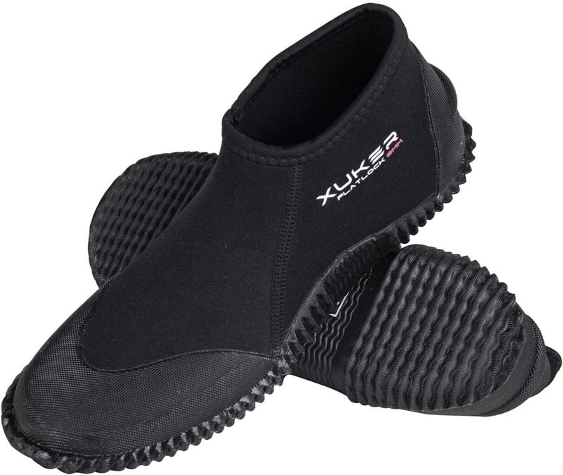 XUKER Neoprene Diving Boots 2mm, Wetsuit Booties Men Women Water Shoes with Anti-Slip Sole Sand Beach Shoes for Water Sports - Image 1